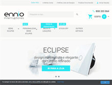 Tablet Screenshot of ennio-portugal.com